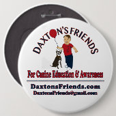 Officiële Daxton's Friends Button (Voorkant /achterkant)