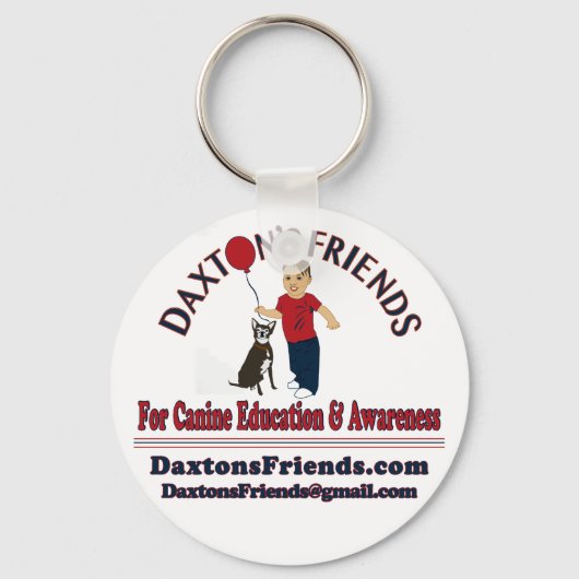 Officiële Daxton's Friends Sleutelhanger (Voorkant)
