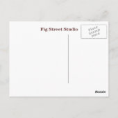 Officiële Dog Sign. Dachshund Briefkaart (Achterkant)