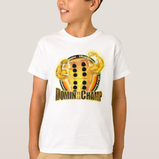 Officiële Domino Champion Kinder T-Shirt