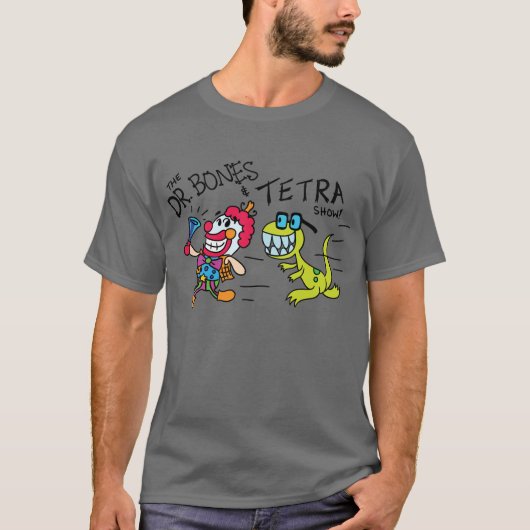 Officiële Dr. Bone en Tetra Show T Shirt (Voorkant)