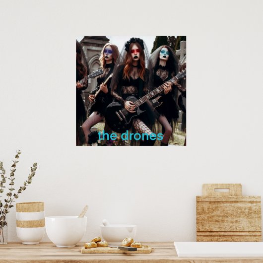 Officiële Drones Poster (Keuken)