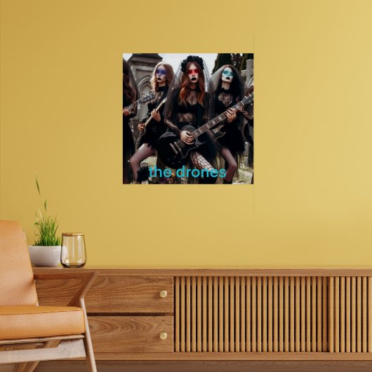 Officiële Drones Poster (Woonkamer 2)