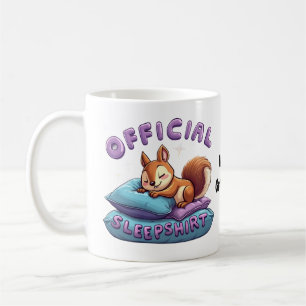 Officiële Eekhoorn Slaap Lief & Grappig Slapen Koffiemok
