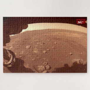 Officiële eerste foto, doorzettingsrover op Mars, Legpuzzel