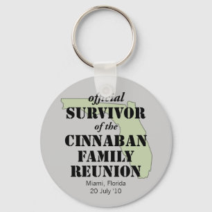 Officiële Familie Reunion Survivor - Florida Green Sleutelhanger