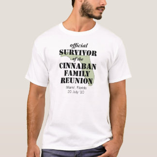 Officiële Familie Reunion Survivor - Florida Green T-shirt