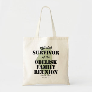 Officiële Familie Reunion Survivor - Illinois Gree Tote Bag