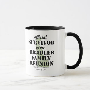 Officiële familiereünie Survivor - Delaware Green Mok