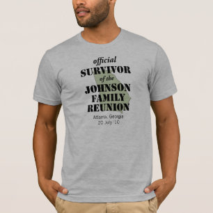 Officiële familiereünie Survivor - Georgia Green T-shirt