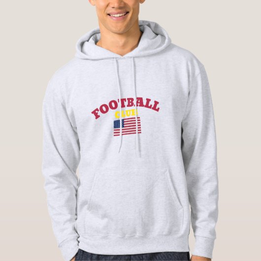 Officiële Football Club USA Flag true Classic pro Hoodie (Voorkant)