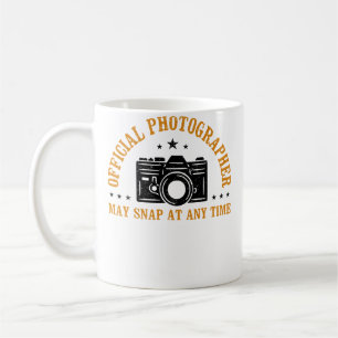 Officiële Fotograaf Foto Camera Foto Koffiemok