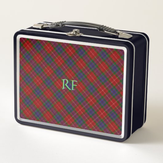 Officiële Fraser Tartan met monogram / naam (Voorkant)