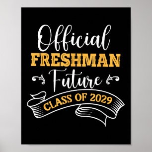 Officiële Freshman Future CL van 2029 Eerste dag v Poster