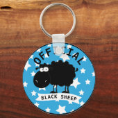 Officiële Funny Black Sheep Sleutelhanger (Voorkant)