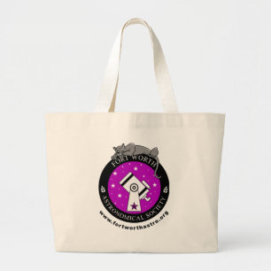Officiële FWAS Logo Jumbo Canvas tas