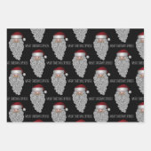 Officiële geschenk van Santa Personalized Inpakpapier Vel (Voorkant)