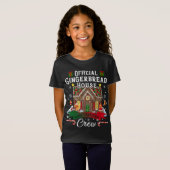 Officiële Gingerbread House Construction Crew Chri T-shirt (Voorkant volledig)