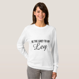 Officiële grijze lange hoes T-shirt