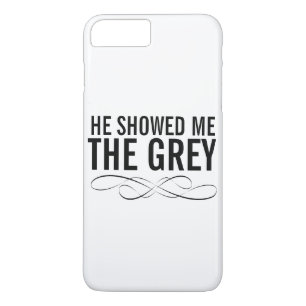 Officiële grijze telefoonkwestie iPhone 8 plus / 7 plus hoesje