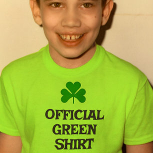Officiële groene shirt voor St. Patrick's Day T-sh
