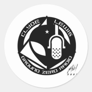 Officiële Grond Zero Products! Ronde Sticker