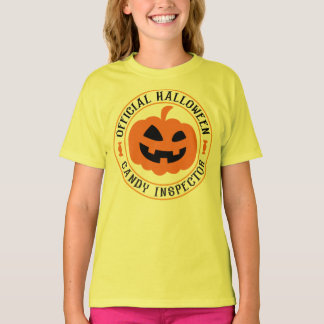 Officiële Halloween Snoep Inspecteur T-shirt