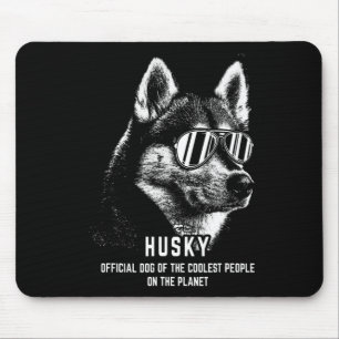 Officiële hond van Siberische Husky, koudst Muismat