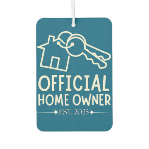 Officiële huiseigenaar Est. 2025 Trotse eerste tim Luchtverfrisser