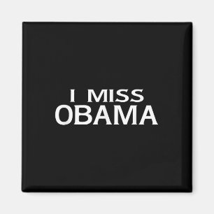 Officiële I Miss Barack Obama T Shirt- Mannen, Vro Magneet