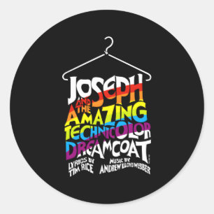 Officiële 'Joseph and the Amazing Technicolor Drea Ronde Sticker