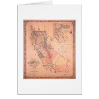 Officiële kaart van Californië