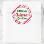 Officiële Kerstkoekjes Stickers (Tas)