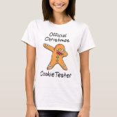 Officiële kerstkooktester t-shirt (Voorkant)