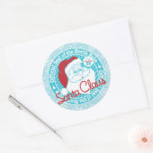 Officiële Kerstman zegel Kerstmis (Envelop)