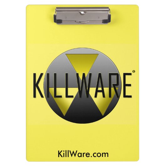 Officiële KillWare® Klipboard Klembord (Voorkant)