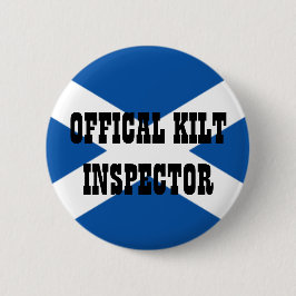 Officiële Kilt Inspecteur Ronde Button 5,7 Cm