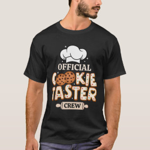 Officiële koekjes proever crew grappig Byking team T-shirt