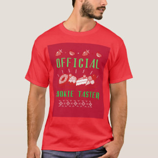 Officiële koekjesproever t-shirt