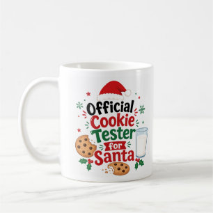 Officiële Koekjestester voor Sinterklaas Kerstvaka Koffiemok