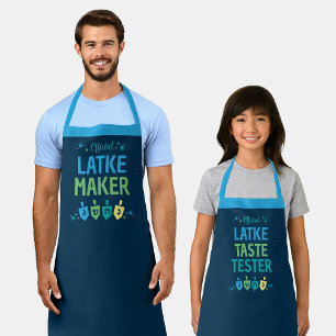 Officiële Latke Maker Hanukkah Schort
