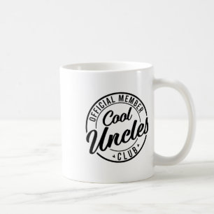 Officiële lid Cool Uncles Club Vader&#; s Day F Koffiemok