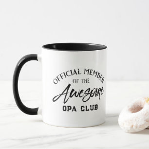 Officiële lid Opa Club Mok