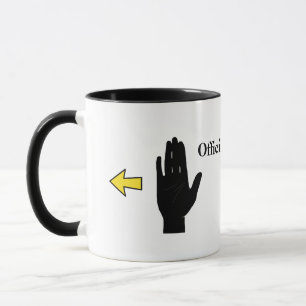 Officiële linkshandige Mok