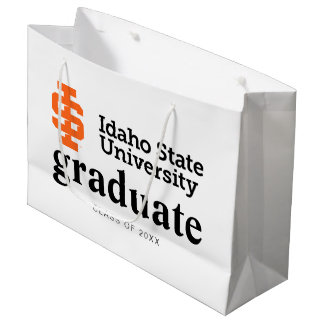 Officiële logo-ontwerp van Idaho State University Groot Cadeauzakje