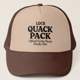 Officiële Lucky Ducky Trucky Hoed-Quack Pack Trucker Pet