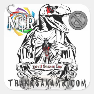 Officiële "M$R Street Team" Sticker Pack