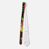 Officiële Mardi Gras Necktie Stropdas (Achterkant)