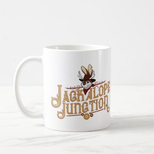 Officiële Mok Jackalope Junction (Links)