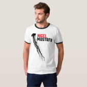 Officiële Nigel Mustafa Mannen T-Shirt (Voorkant volledig)